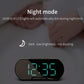 Digital LED Mirror Alarm Clock Bedside Alarm Clock Modern Minimalist Fashion Student Alarm Silent