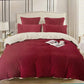 MHome 5pc Corduroy Comforter Set-Various Colours