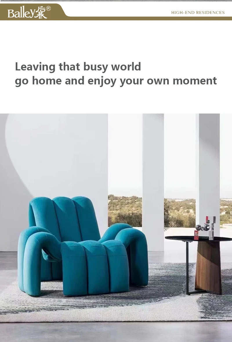 MFURN Spider Leisure Lounge Chair-Various Colours
