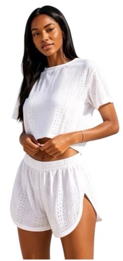 Ladies Summer Outfits for Women,Womens Loungewear Set,Ladies Nightgowns Set,Women Casual Solid Crewneck Short Sleeve Blouse Fashion Short Pants Pajamas