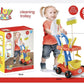 Play Pretend Cleaning Trolley 8 Piece