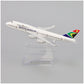 South African Airways Boeing 747 Diecast Model 1:400 – 16cm Alloy Jet with Display Stand