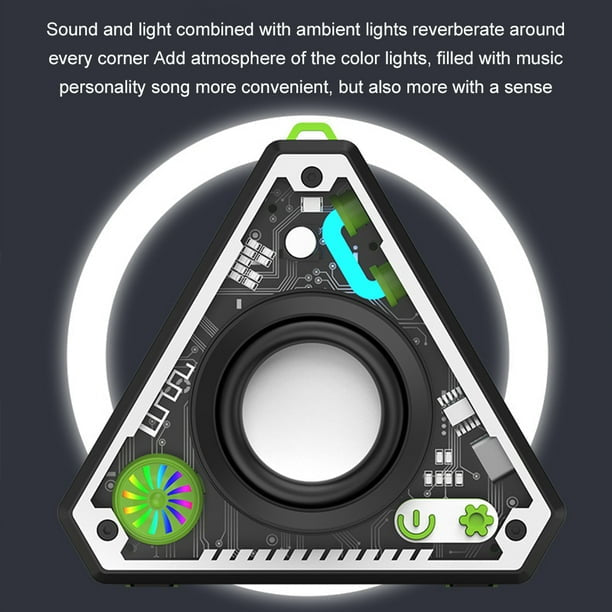 MPower Transparent Speaker, Lightweight & Portable, Bluetooth Technology
