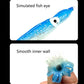 Luminous Squid Skirts Soft Lure Fish 9cm Night Fishing Lure Octopus Glow Rubber Artificial Bait for Tuna Sailfish 10pc