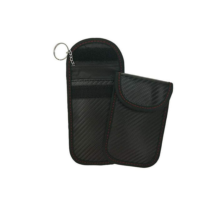 Anti Theft Carbon Fiber Waterproof RFID Key Fob Protector
