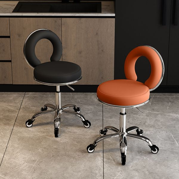 MFurn Adjustable Rolling Bar Stool-Various Colours