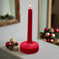 MHome Modern Ribbed Column Pillar Christmas Candle-Various Options