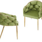 MHome Nordic Luxury Accent Armchair Velvet Relaxing Chair PreSales Now Available