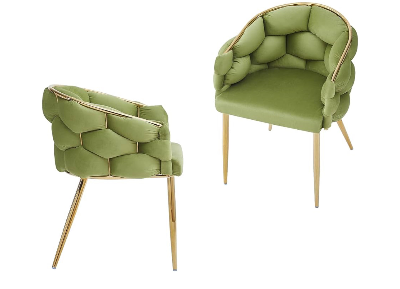 MHome Nordic Luxury Accent Armchair Velvet Relaxing Chair PreSales Now Available