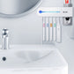 MHome Ultraviolet Sanitiser & Toothbrush Holder With Toothpaste Dispenser