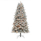 Artificial Frosted Pre-Lit Christmas Tree 150cm