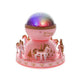 Mtech Unique Carousel Music Box Starry Night LED Projector