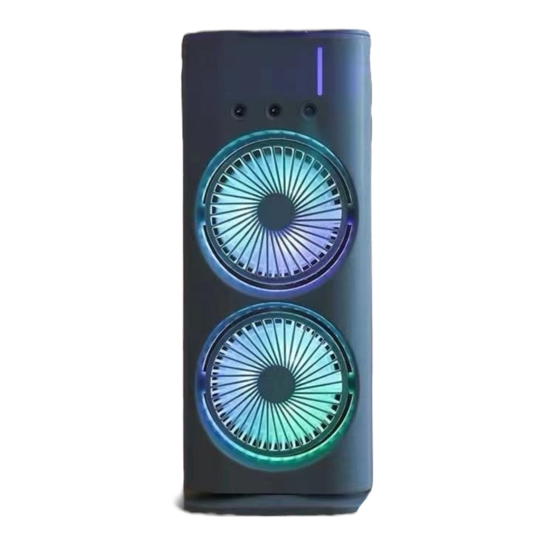 Double-Ended Spray Fan USB Rechargeable 2000mAh