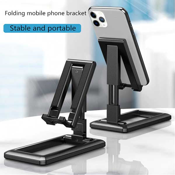 Adjustable Cell Phone Stand Foldable Mount Desk Holder Tablet Compatible