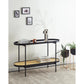 MFurn Luxury Rattan Entrance Console Table – Modern Entryway Storage