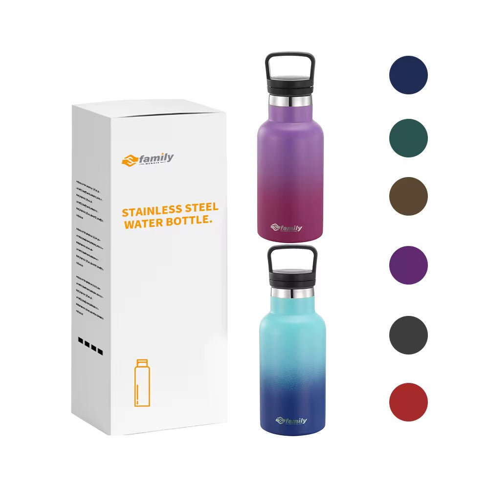 MHome Stainless Steel Sports Water Bottle 350ml