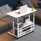 Laptop Desk With 2 Shelves+Height Adjustable