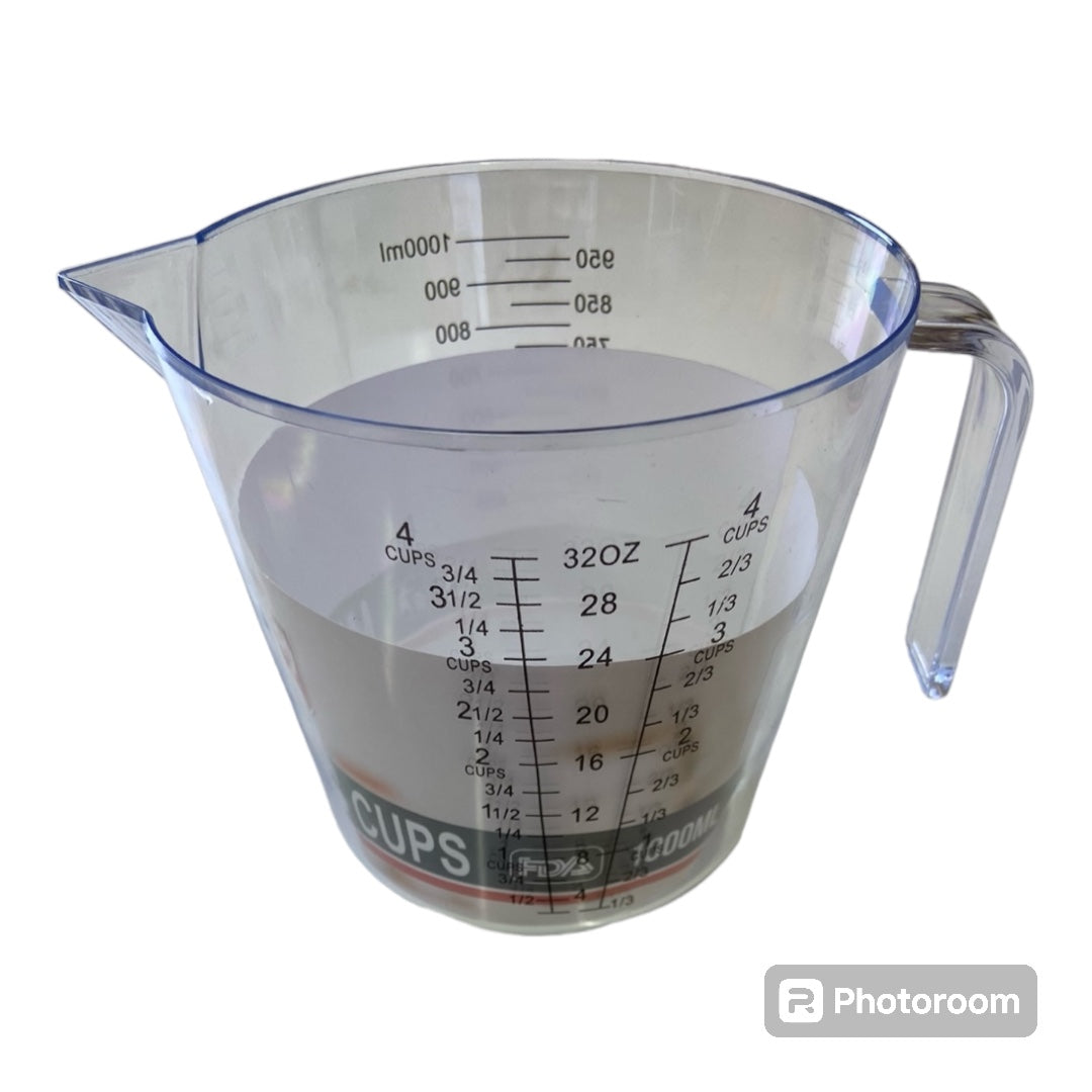 Plastic Measuring Jug, 1 L