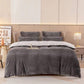 MHome 5pc Corduroy Comforter Set-Various Colours