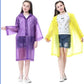 Raincoats For Kids ,Reusable EVA Children Raincoat for 6-14 Girls Boys, Portable Rain Jackets With Hood