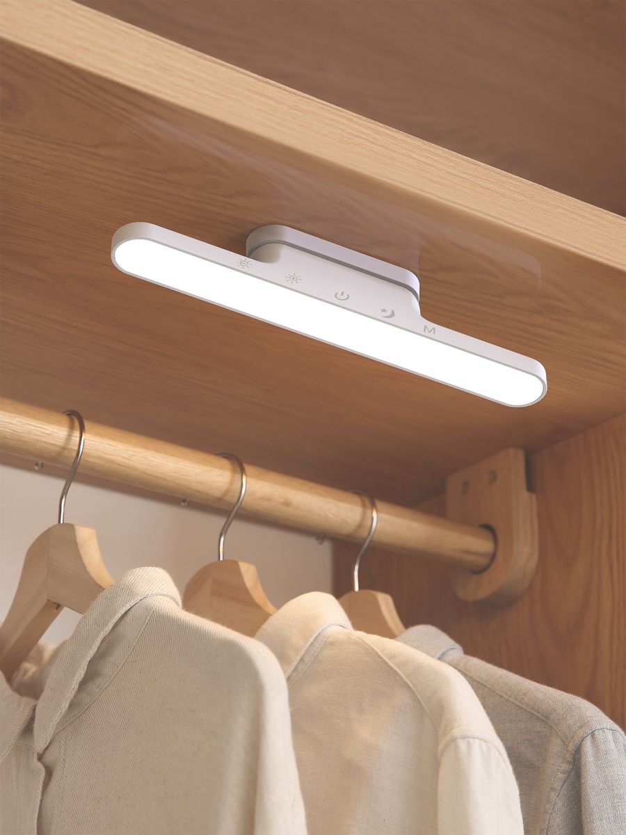 MTech Bunk Bed Lights Dimmable Touch Light Bar Adjustable Color Temperature, Wireless Stick on Lighting for Kids, Wall Reading, Headboard Lamp, Bedroom, Closet, Under Cabinet, 42cmLED Rechargeable