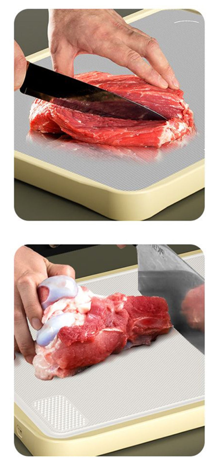 Thawing chopping board thawing chopping board thawing board thawing device double-sided chopping board cutting board antibacterial and mildew-proof chopping board 304 stainless steel