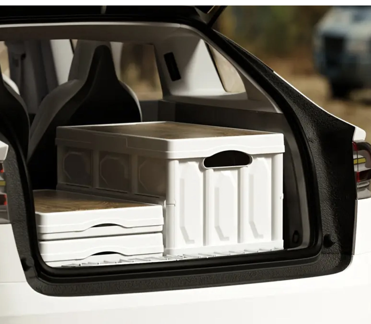 MHome Multifunctional Foldable & Stackable Storage Box