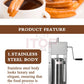 Manual 5L Churros Machine: Commercial Donut Maker with Waffle Attachment. Only Available On PreOrder!