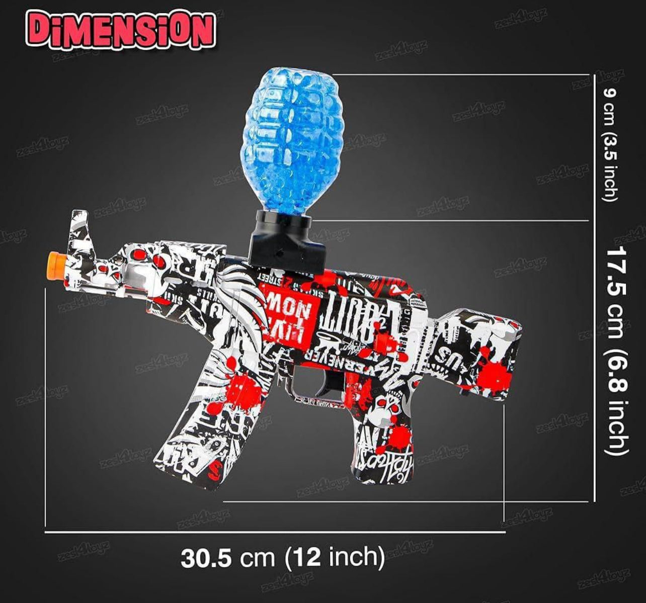 Gel Ball Blaster Rechargeable