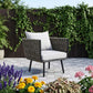 MFURN Cinderella Outdoor Rope Patio Lounge 4pc Set