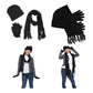 Knitted Winter Warmer Set 3pc -Various Colours