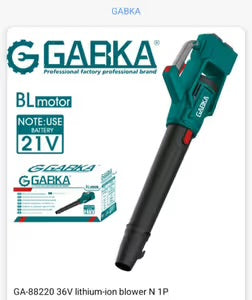 GABKA GA-88220 Lithium Ion 36V Cordless Blower