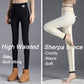 Winter plush fleece leggings
