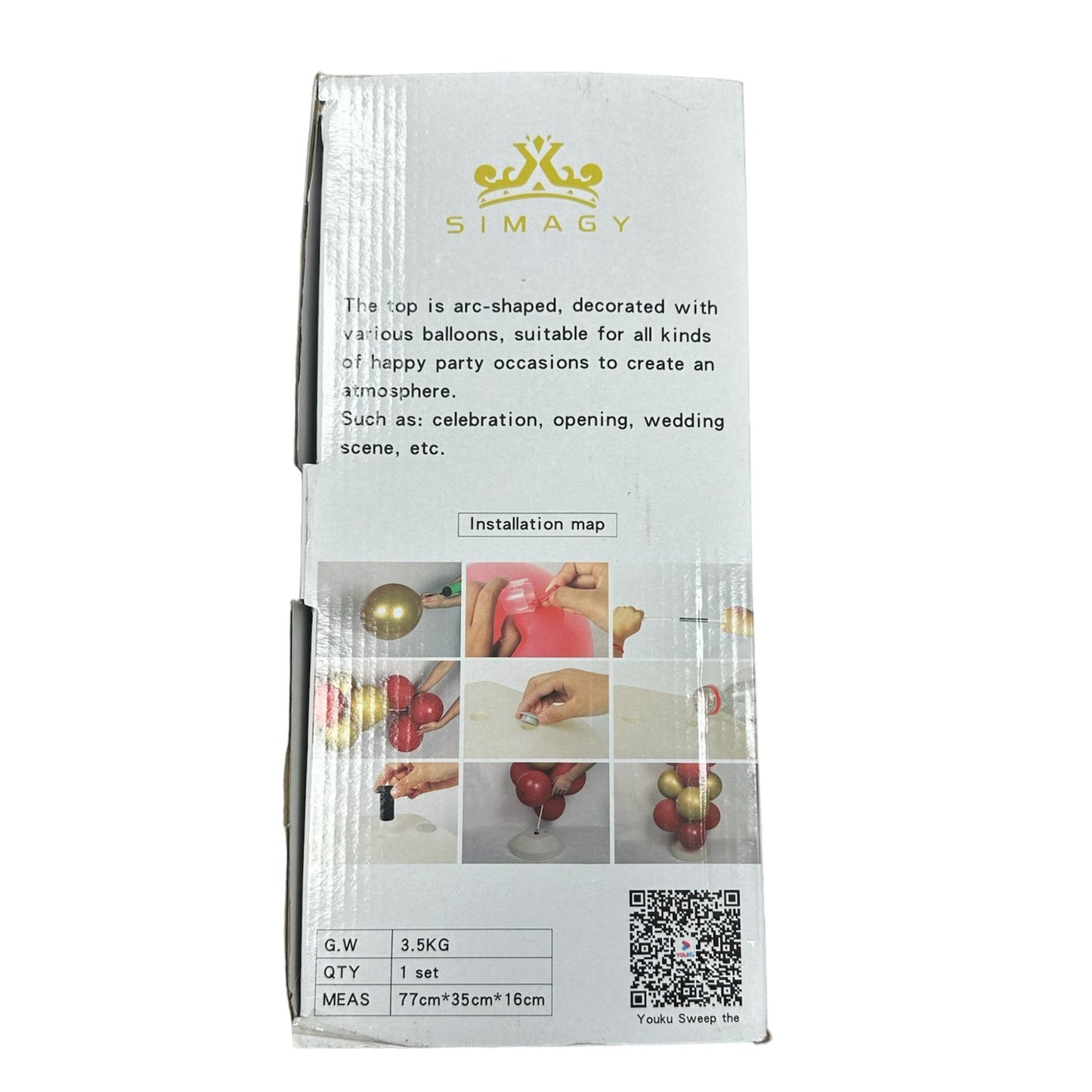 Round Arch for Balloons Plastic 7cm