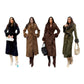 Ladies Faux Fur Coats-Various Colours