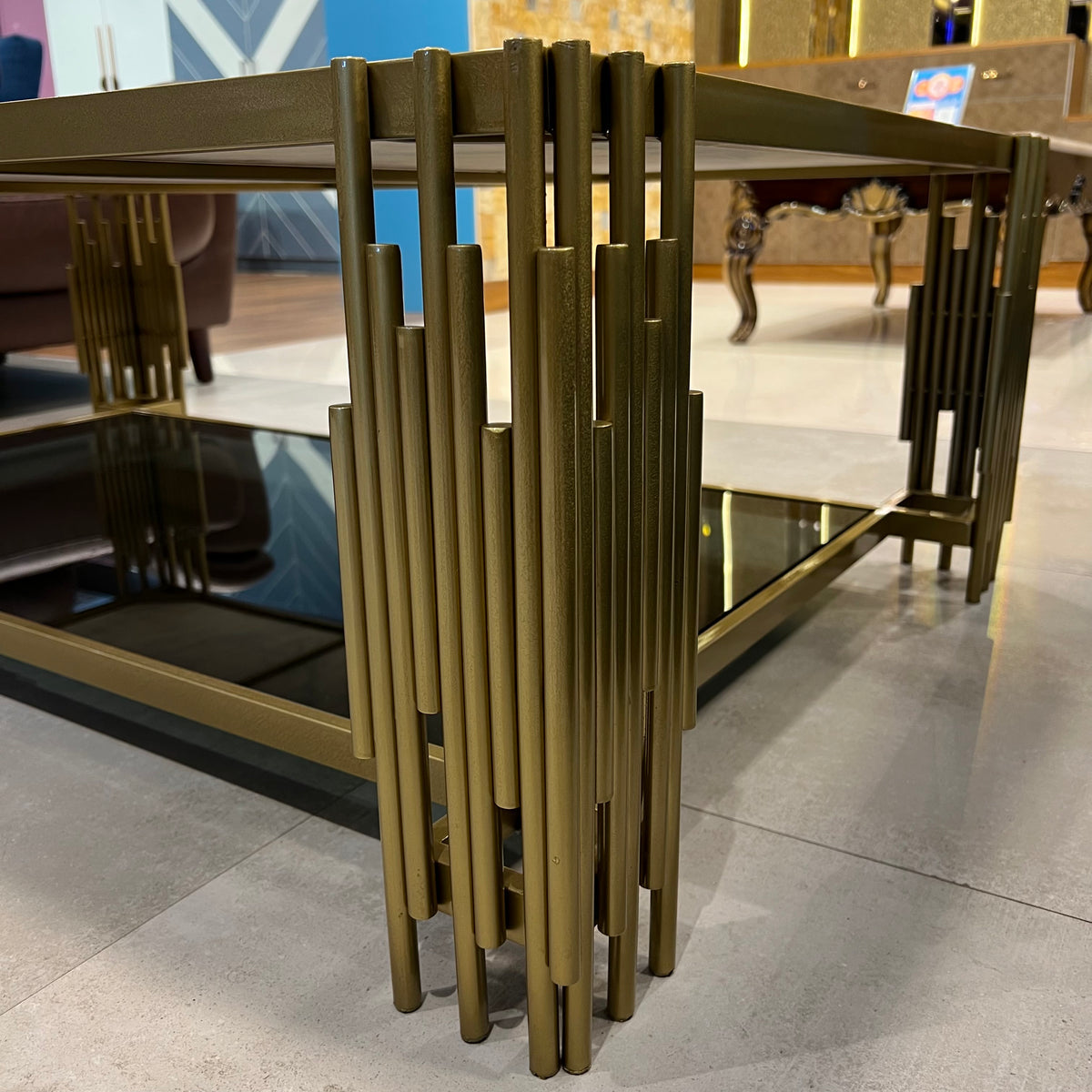 Metal/Marble Top Centre Table