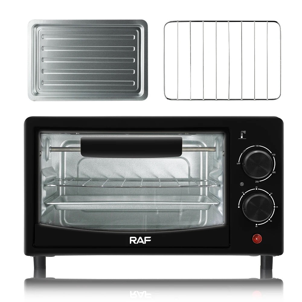 RAF R.5305B 12L Electric Countertop Oven with Timer & Temperature Control 800W