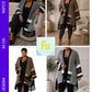 Ladies Poncho-Style Cardigan -Various Colours
