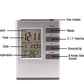 Cube Pen Stand With Digital Alarm Clock