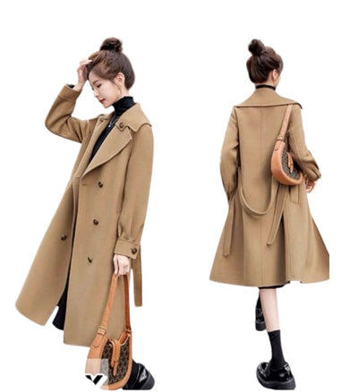 Ladies Elegant Trenchcoat-Various Colours