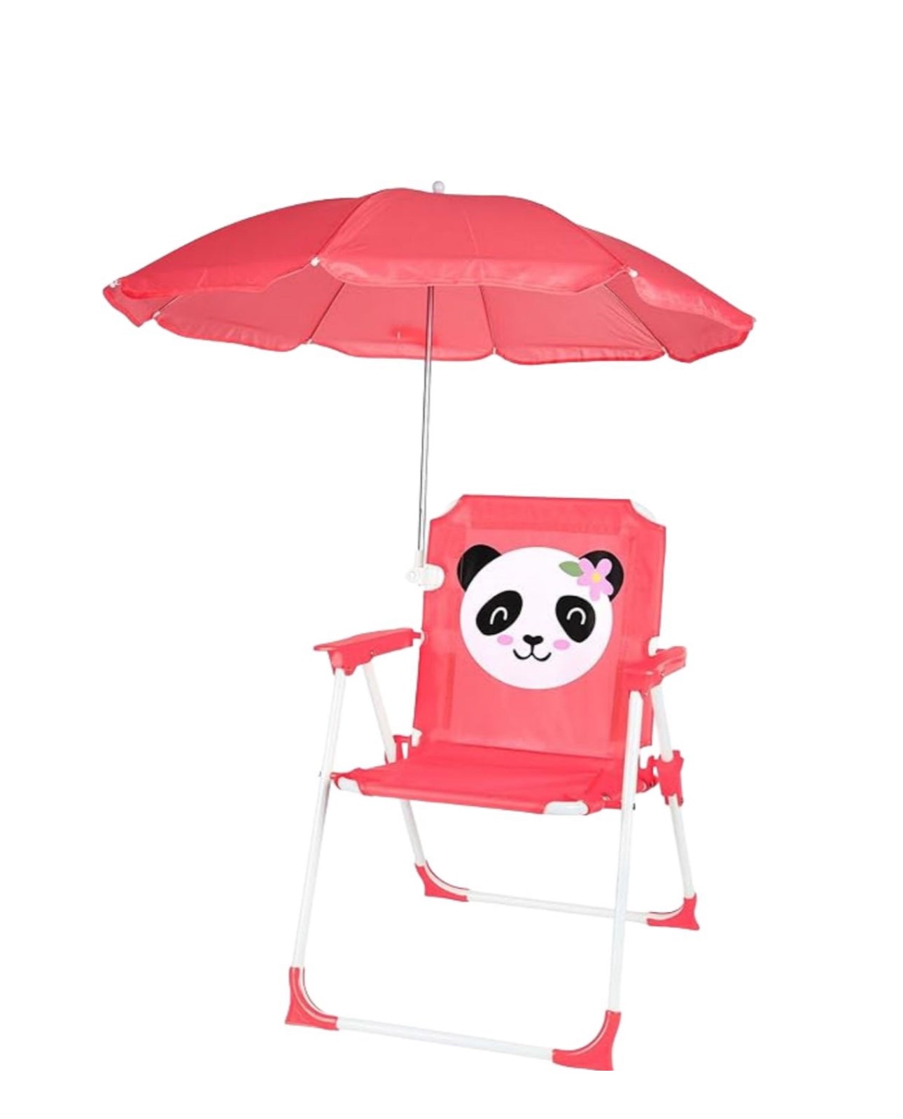 MBaby Kids Folding Animal Chair – Lightweight, Portable & Adorable With Umbrella- Various Colours