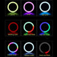 RGB,White ,Cold & Warm White Ring Light for Social Media With Tripod Stand 56cm 22 inch