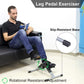Portable Arm and Leg Foldable Pedal Exerciser Machine with Display