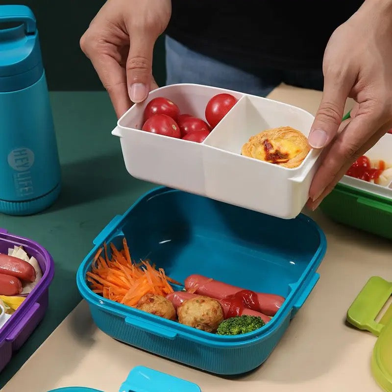 Back To School/Work Bento Lunch Box Inc Water Bottle