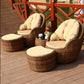 MFurn Boracay 2-Piece Rattan Designer Leisure Patio Set