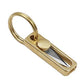 Mini Keychain Knife Sharp Brass Knife Retractable Small Pocket Cutting Tool