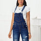 Ladies Dark Wash Denim Jumpsuit-Various Sizes