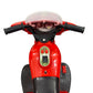 Kids Ride On Electric Police Motorcycle - Red/Blue