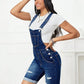 Ladies Dark Wash Denim Jumpsuit-Various Sizes
