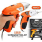 Cordless Battery Screwdriver - 45pc